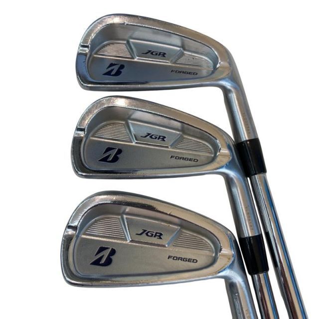 【中古】 ブリヂストン BRIDGESTONE JGR FORGED 6S アイアンセット IR 純正特注シャフト (フレックスS) メンズ 男性用 右利き 右用 Dランク ゴルフクラブ