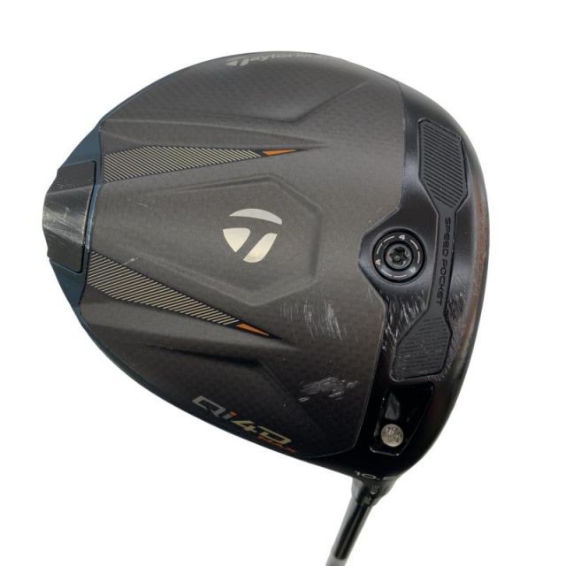 【中古】 テーラーメイド Qi4D MAX 10.5° ドライバー DR 純正特注シャフト (フレックスS) メンズ 男性用 右利き 右用 Dランク ゴルフクラブ