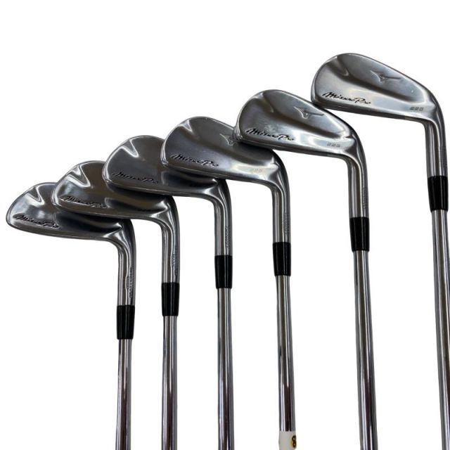 【中古】 ミズノ Mizuno Pro 225 6S アイアンセット IR 純正特注シャフト (フレックスR) メンズ 男性用 右利き 右用 Cランク ゴルフクラブ 45,355円