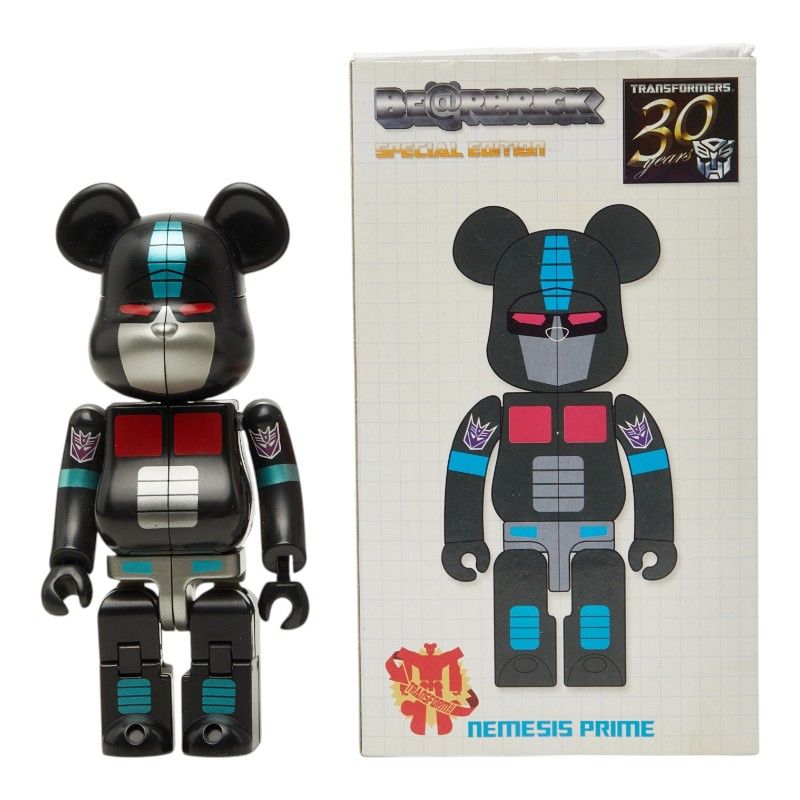 メディコムトイ ベアブリック200％ TRANSFORMERS NEMESIS PRIME フィギュア おもちゃ 置物 ブラック メンズ MEDICOM TOY【1-0280047】その他