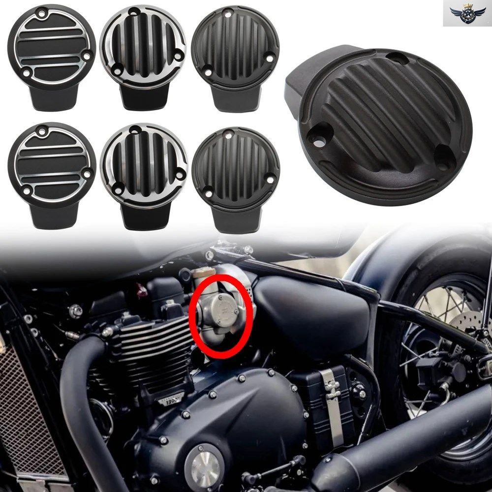 トリアンフ ボンネビル リブ付き スロットルボディカバーキット T120 スピードマスター スラクストン 1200 R 2016年以降 カスタムパーツ 6,589円