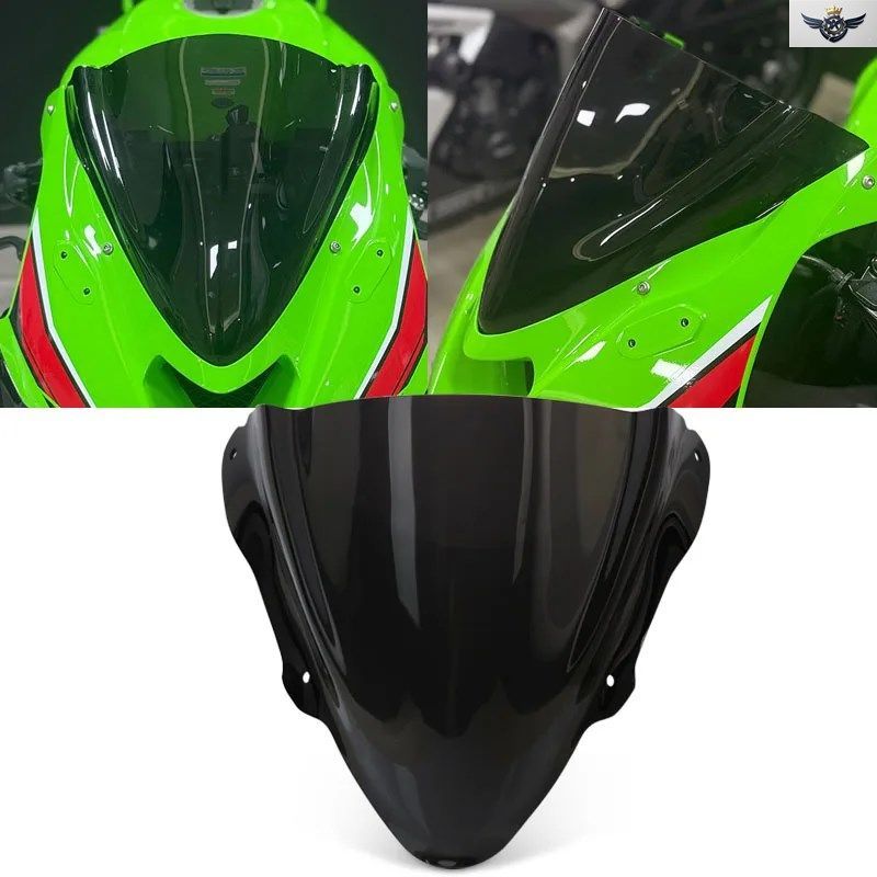 オートバイ用フロントウインドスクリーン、ウインドシールド、ウインドディフレクター、シールドプロテクター ZX6R ZX-6R 2024 2025 カスタ 8,117円