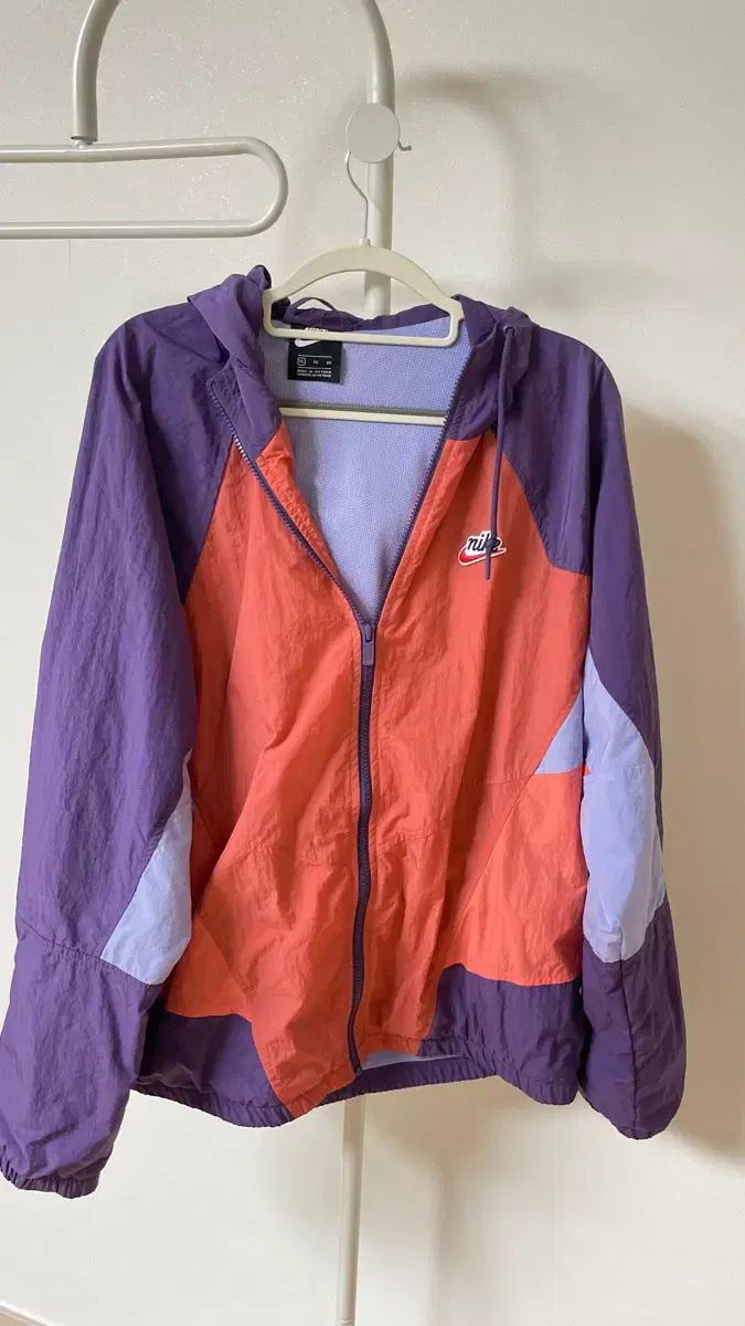 ナイキ ウィンドブレーカー ジャケット PURPLE コーラル