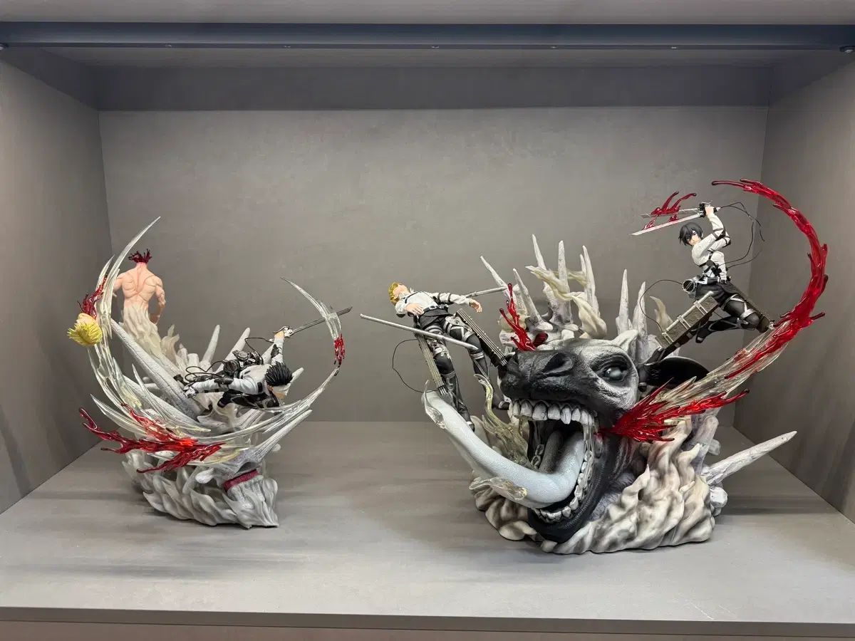 Chikara チカラ 進撃の巨人 レジン フィギュア まとめ 出品