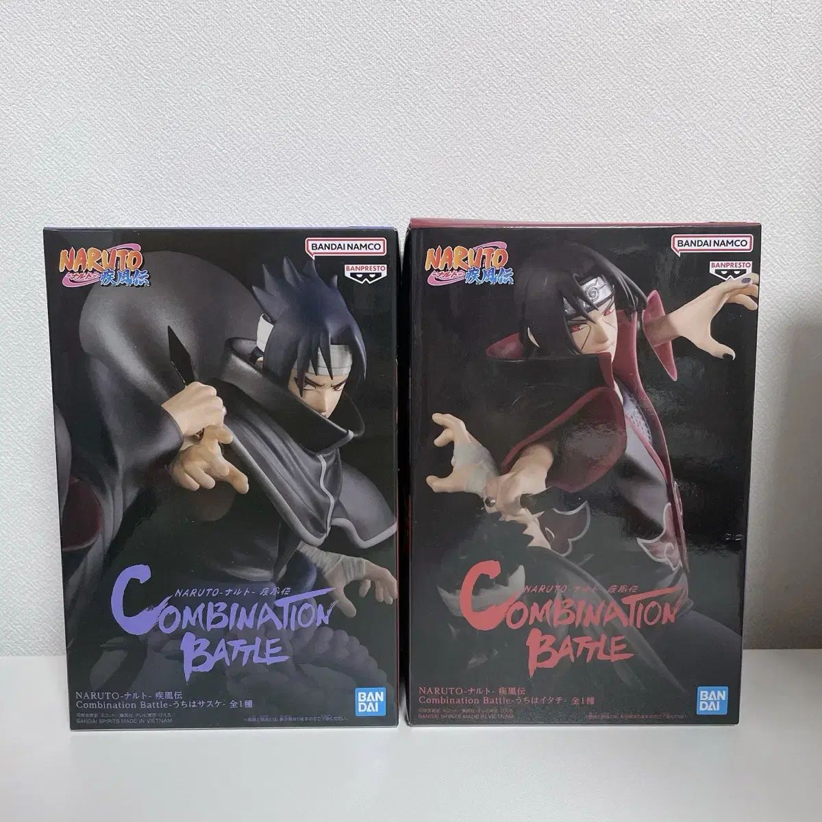 NARUTO -ナルト-, うちは サスケ, イタチ コンビネーション バトル フィギュア 6,950円