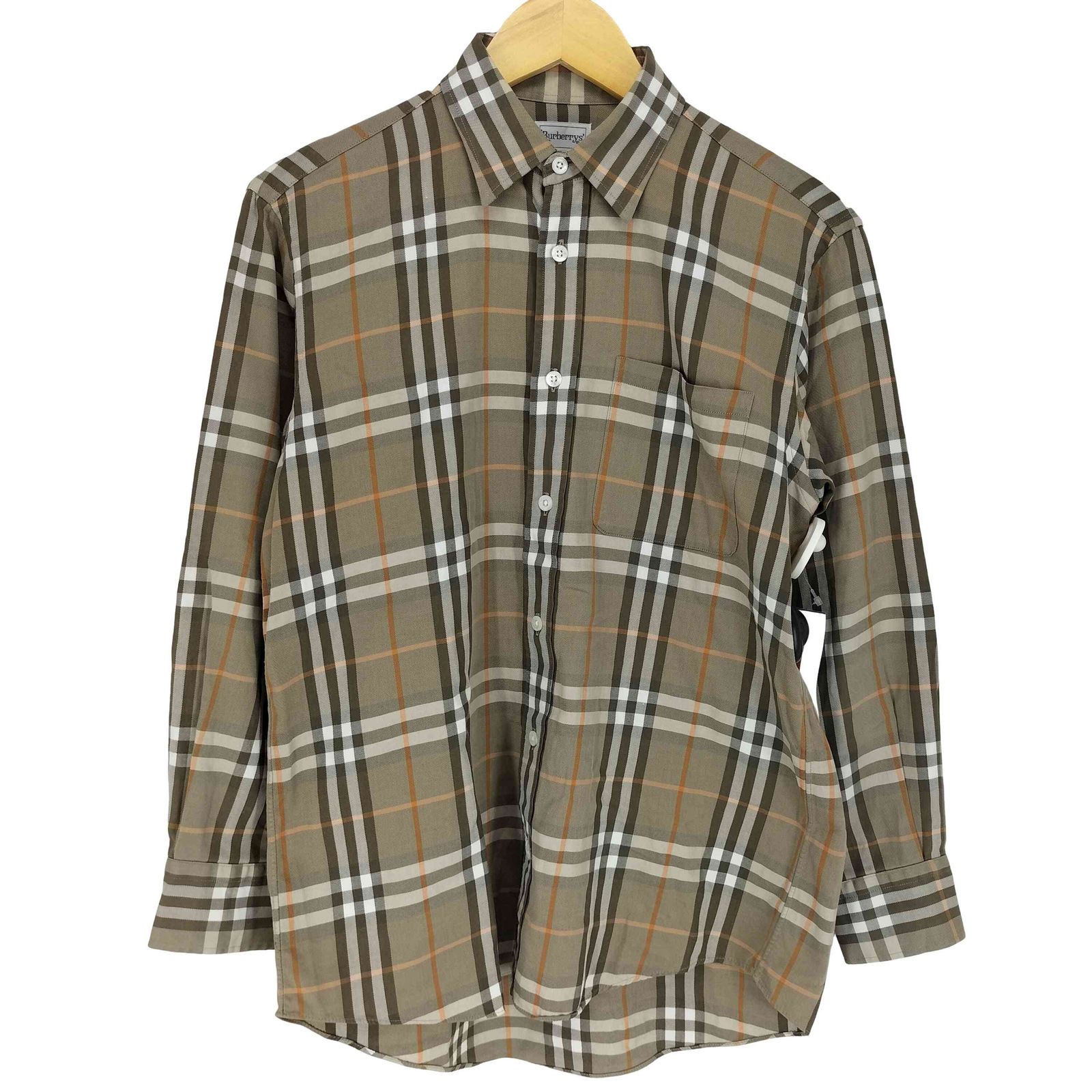 バーバリーズ BURBERRYS 90s ノバチェック シャツ メンズ JPN：S