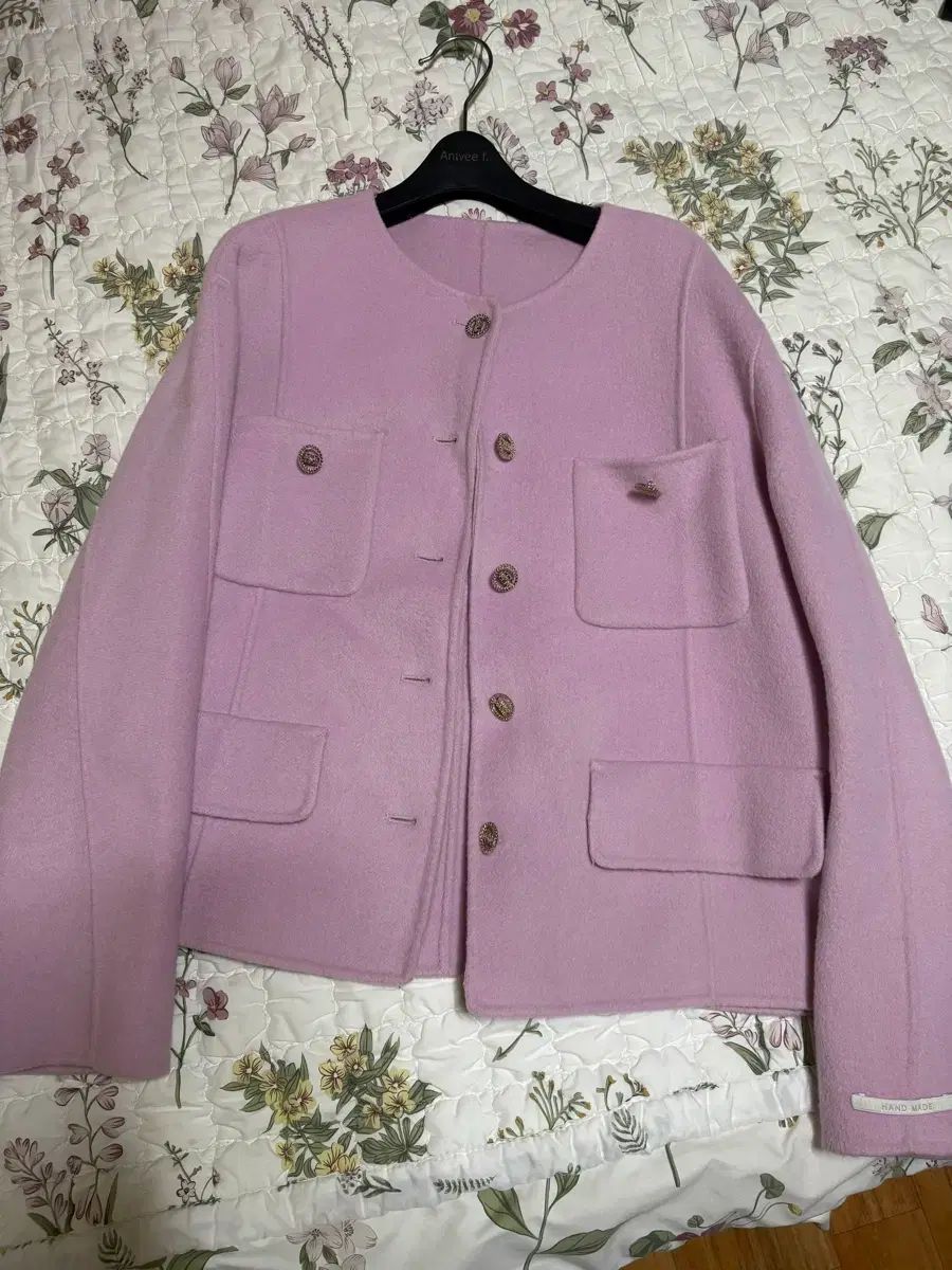 LOVEアンドショウ ウール90% ハンドメイド ジャケット