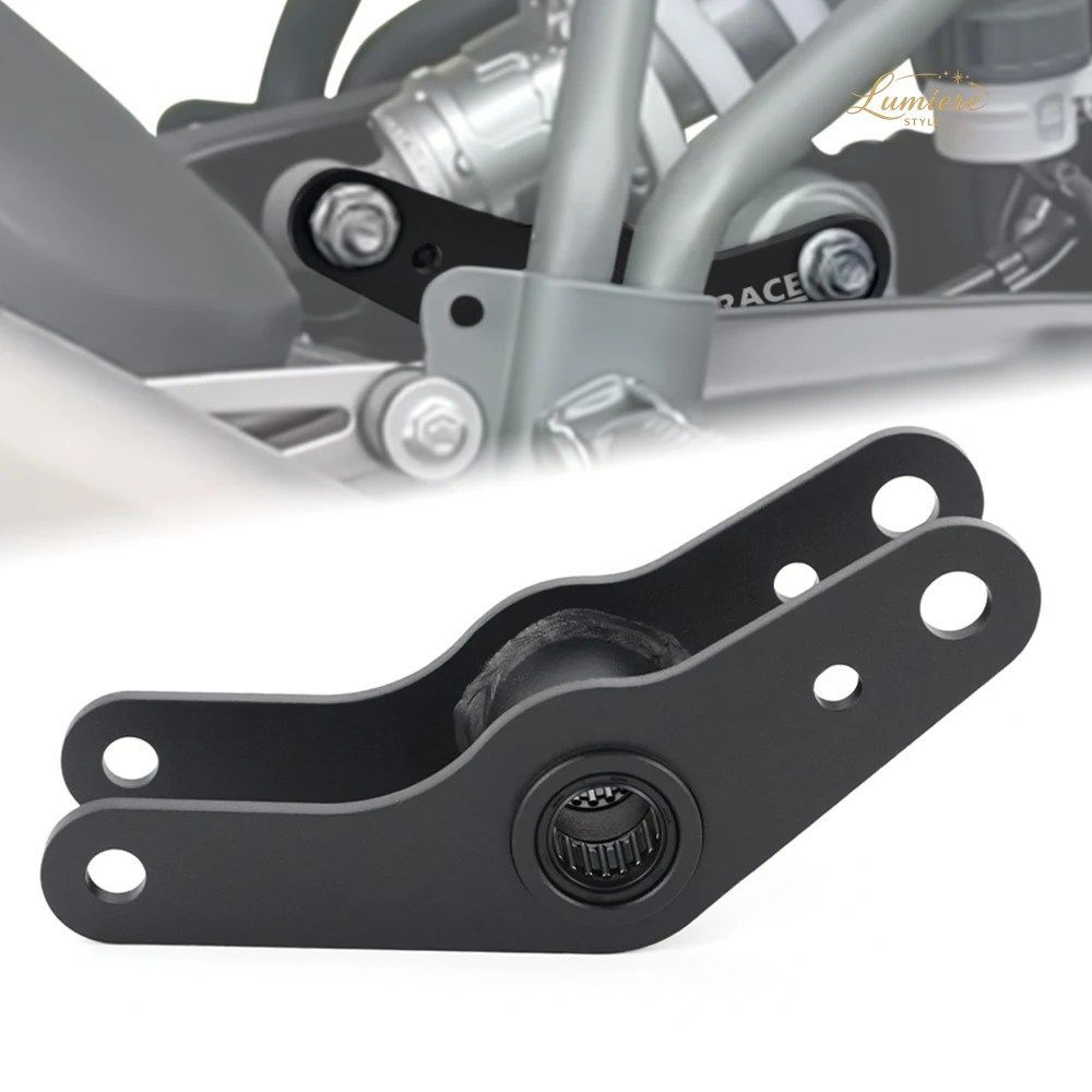 モーターサイクル用スチール製ローダウンリンクキット 30mmドロップ リアサスペンションクッションレバー ヒマラヤン450 2024 - 2026 ロイ