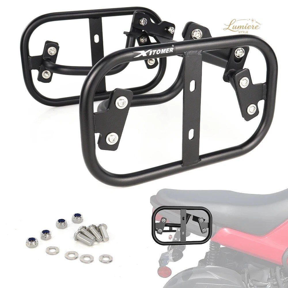 ホンダ ナビ110 2022-25 オートバイ用サイドラック サドルバッグサポートバー マウントブラケット パニアラック 18,527円