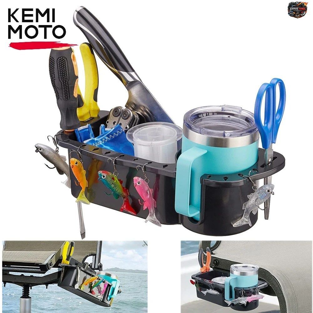 ボート用カップホルダー、ボート用キャディオーガナイザー、キャビン収納ホルダー（船舶用、B100、B200、B300）、ボートシート収納キャディ