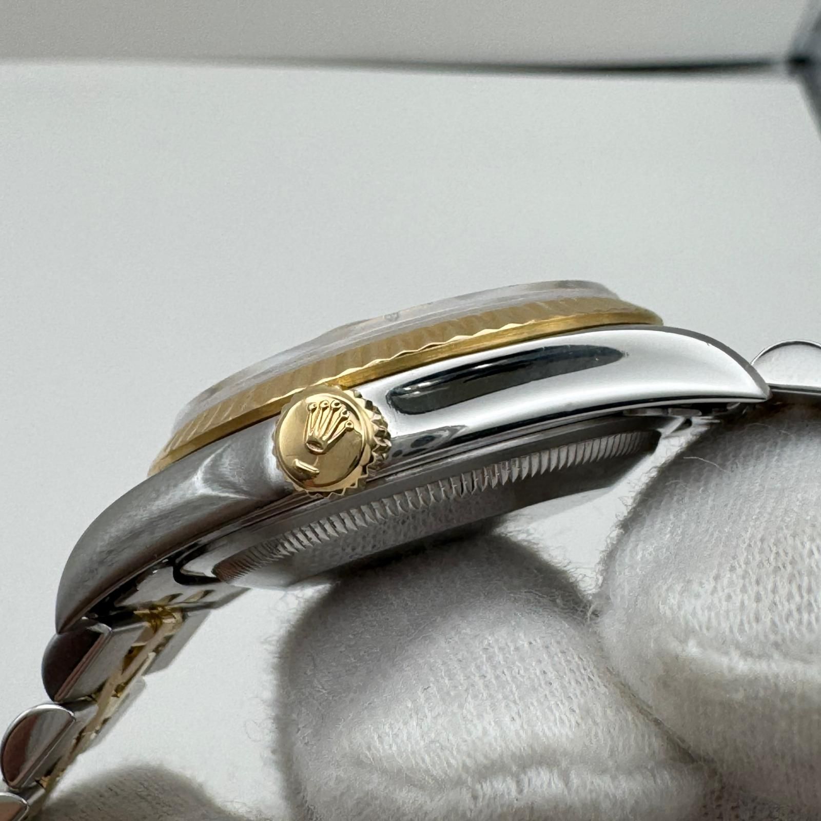 ★3日以内返品可★ 美品 ROLEX ロレックス SS×YG デイトジャスト 自動巻き シャンパン文字盤 W973559 ギャランティ付 16233 腕時計 ゴールド ステンレス ゴールド メンズ ☆3日以内返品可☆ 美品 ROLEX ロレックス SS×YG デイトジャスト 自動