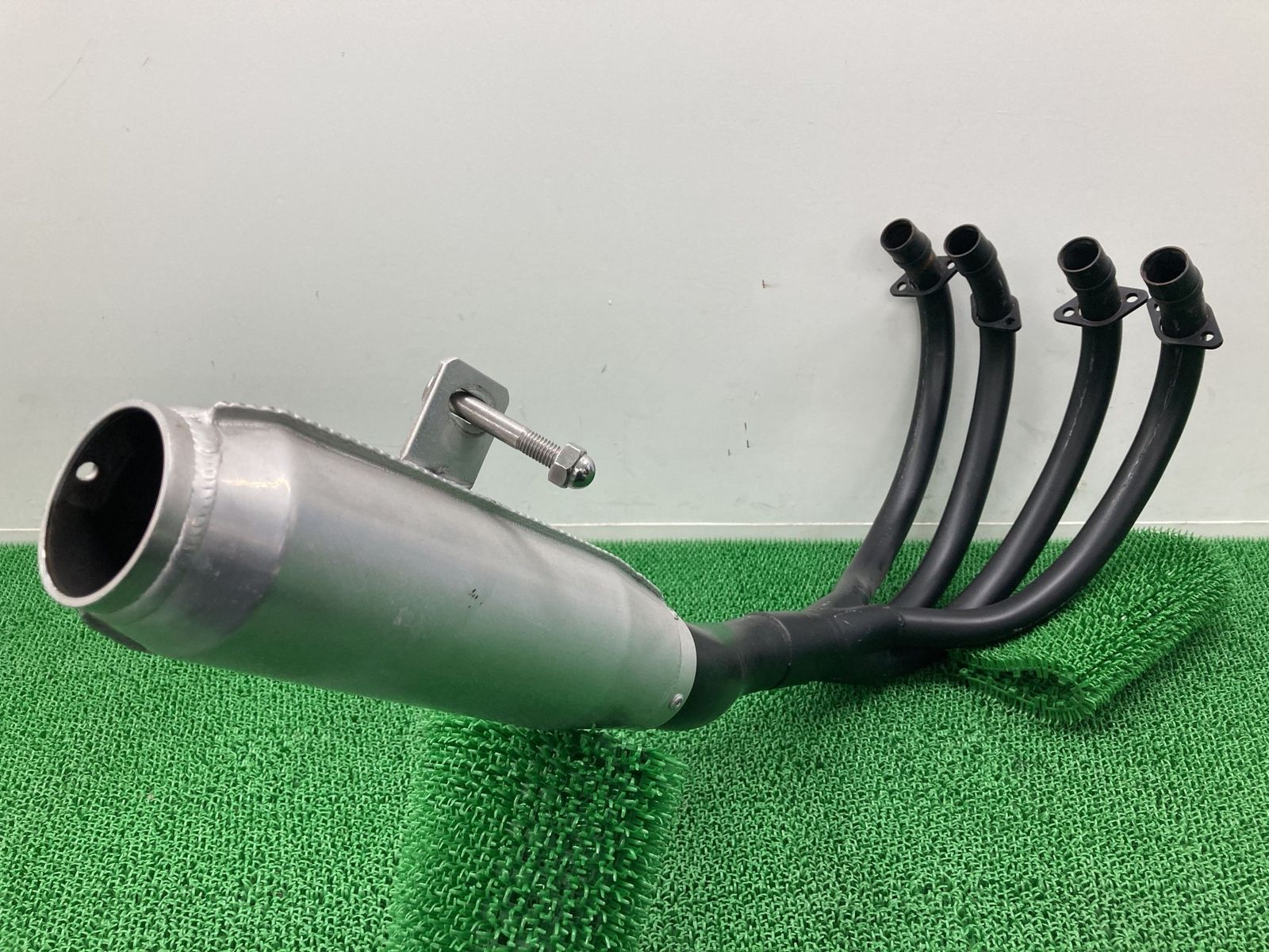 ゼファー750 マフラー 社外 中古 ZR750C ZEPHYR750 手曲げ風 モナカ管 アルミ Rw