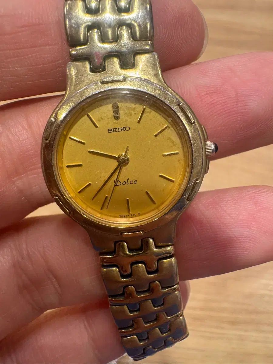 ヴィンテージ SEIKO ドルチェ ゴールド 時計