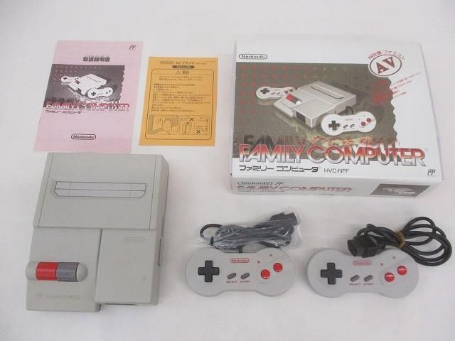 中古品 ゲーム ファミコン 本体 HVC-101 動作品 箱付き