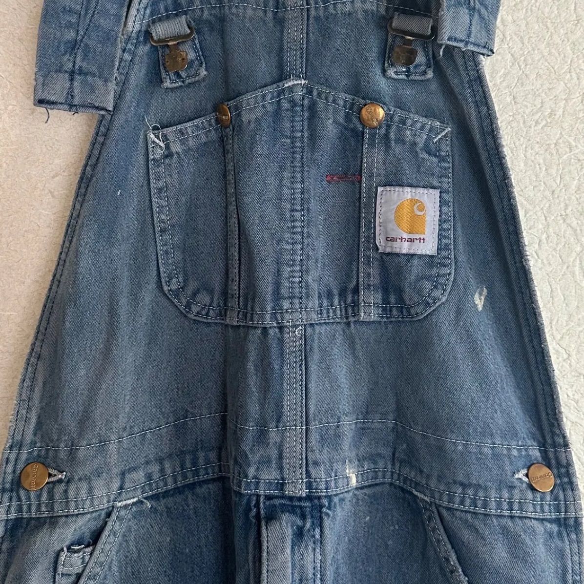 90s 00s Carhartt vintage denim all in one overall made in usa Junk