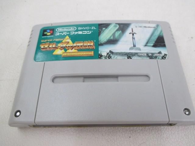 中古品 ゲーム スーパーファミコン ソフト ゼルダの伝説 神々のトライ