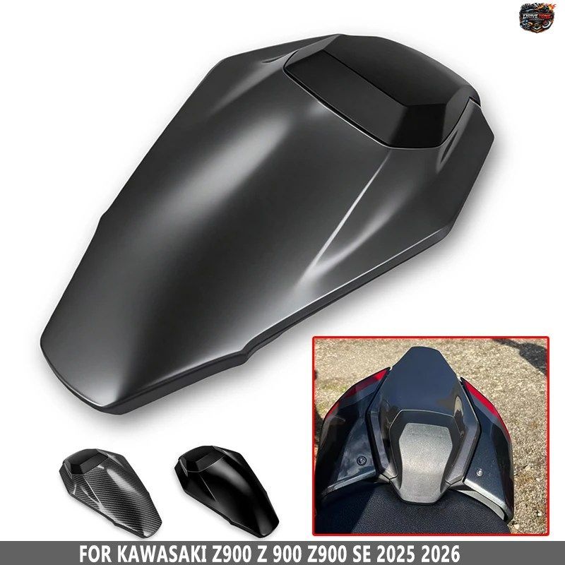 カワサキ Z900 Z900 SE 2025 2026 用モーターサイクルアクセサリー パッセンジャーピリオンリアシートカバー ソロフェアリングカウル Z900 10,480円