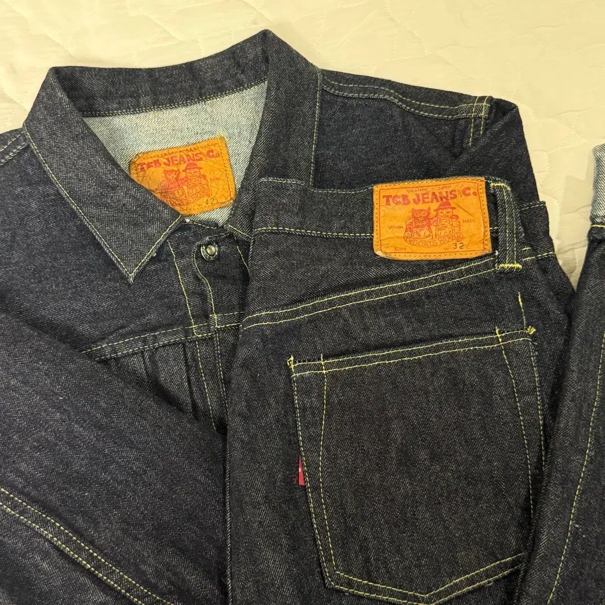 42/32 tcb jeans 40s