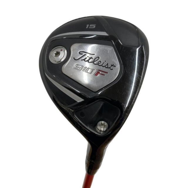 【中古】 タイトリスト 910 F 15° フェアウェイウッド FW Tour AD DJ-6 (フレックスS) メンズ 男性用 右利き 右用 Cランク ゴルフクラブ