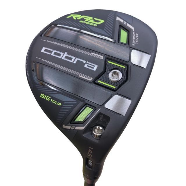 【中古】 コブラ KING RADSPEED BIG TOUR 3W フェアウェイウッド FW Tour AD for RADSPEED(FW) (フレックスS) メンズ 男性用 右利き 右用 Cランク ゴルフクラブ