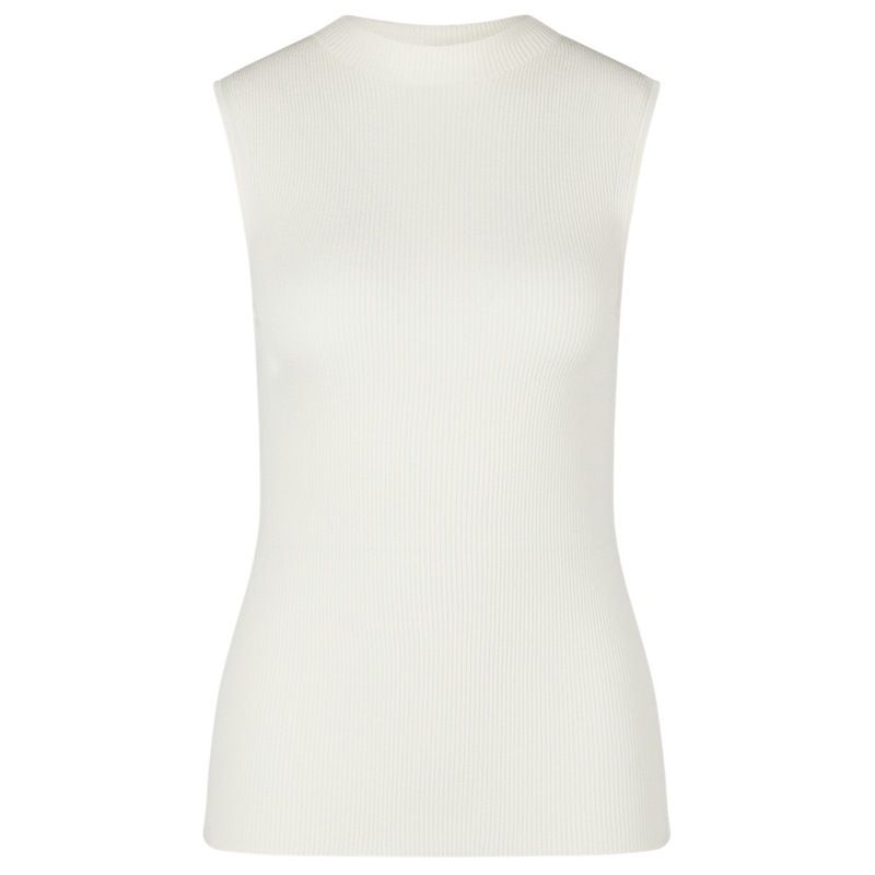 ボス レディース トップス シャツ ニット Boss Feskies Knit Top Open White ホワイト