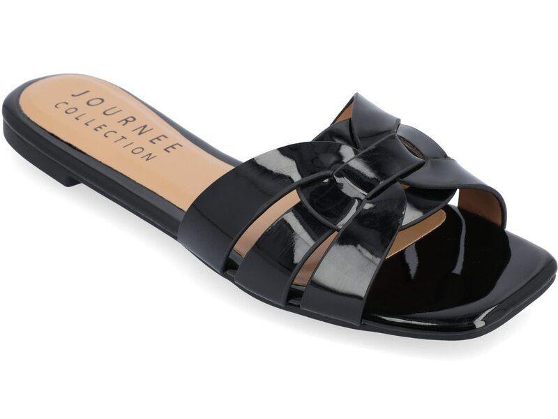 ジュルネ コレクション レディース シューズ サンダル Journee Collection Arrina Black ブラック