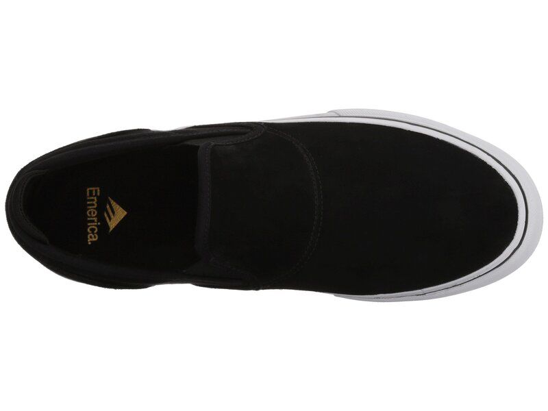 エメリカ メンズ シューズ スニーカー Emerica Wino G6 SlipOn BlackWhiteGol ホワイト エメリカ メンズ シューズ スニーカー Emerica Wino G6 SlipOn BlackWhiteGol ホワイト