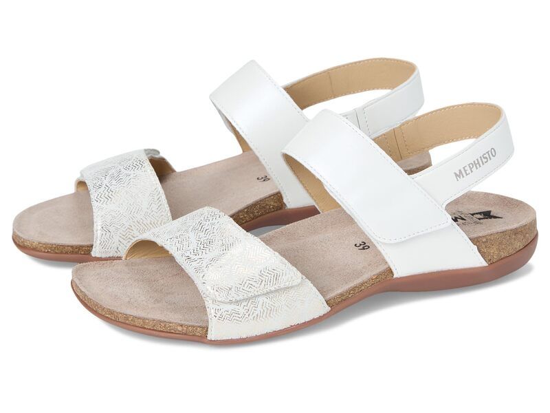 メフィスト レディース シューズ サンダル Mephisto Agave White Perlkid ホワイト 45,370円
