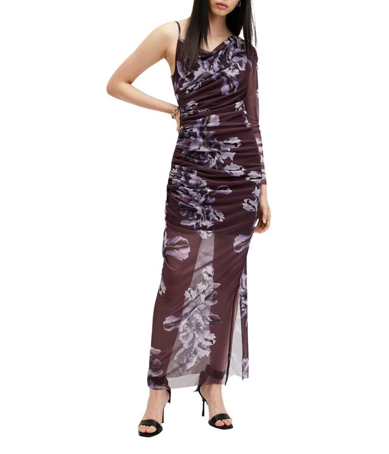 オールセインツ レディース トップス ワンピース AllSaints Eris Dress Monica Oxblood オックスブラッド