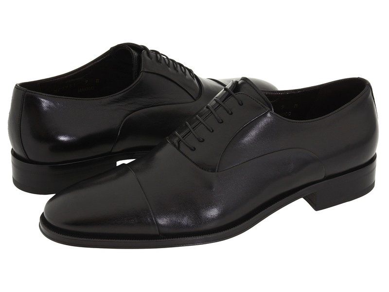ブルーノマグリ メンズ シューズ オックスフォード Bruno Magli Maioco Black Nappa Lea ブラック