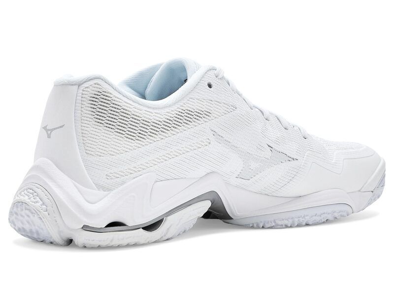 ミズノ メンズ シューズ スニーカー Mizuno Wave Lightning Elite WhiteSilver ホワイト