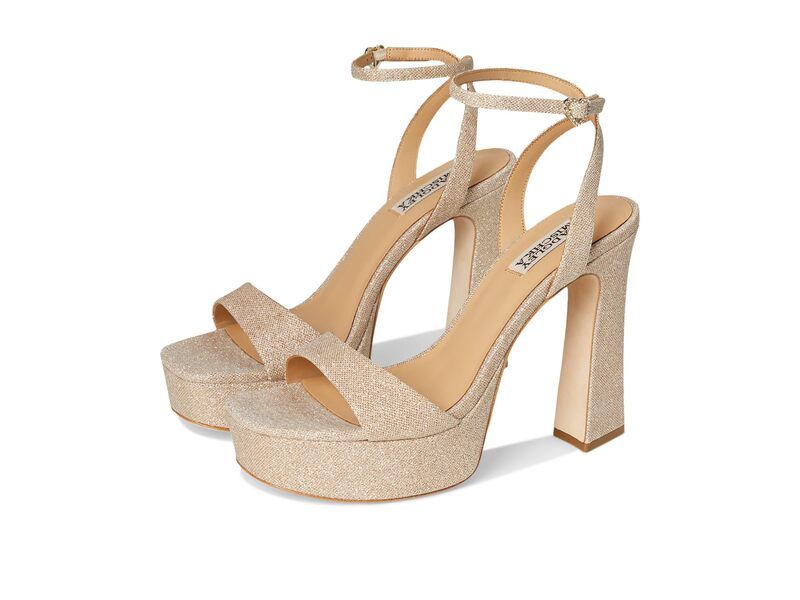 バッジェリーミシュカ レディース シューズ サンダル Badgley Mischka Caia Gold 1 ゴールド