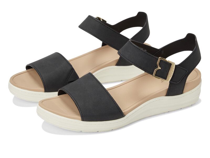 ドクター・ショール レディース シューズ サンダル Dr Scholls Time Off Sky Black Smooth ブラック