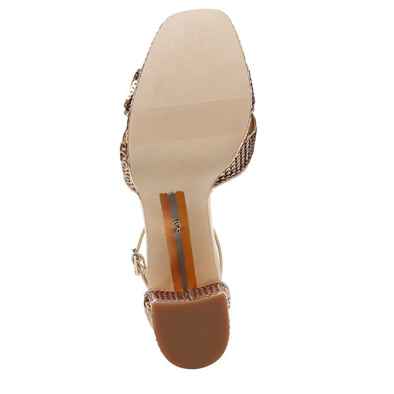 サムエデルマン レディース シューズ ヒール Sam Edelman Jullian 2 Amber Gold Sequ アンバー