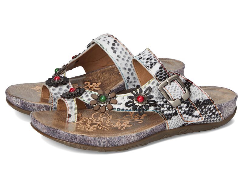 スプリングステップ レディース シューズ サンダル LArtiste by Spring Step Kindness Grey Multi グレー