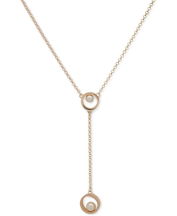 カール ラガーフェルド レディース アクセサリー ネックレス・チョーカー・ペンダントトップ レース KARLAGERFELD PARIS GoldTone Imitation Pearlariat N 12,586円