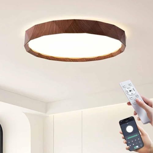 シーリングライト おしゃれ 調光調色 LED 北欧 リモコン タイマー 子供部屋 常夜灯 豆電球 6畳 8畳 10畳 12畳 明るい 照明器具 木目 和室 洋室 寝室 シーリングランプ リビングシンプル 木目調 インテリア 天井照明 吊り下げ照明 ( 国内発送