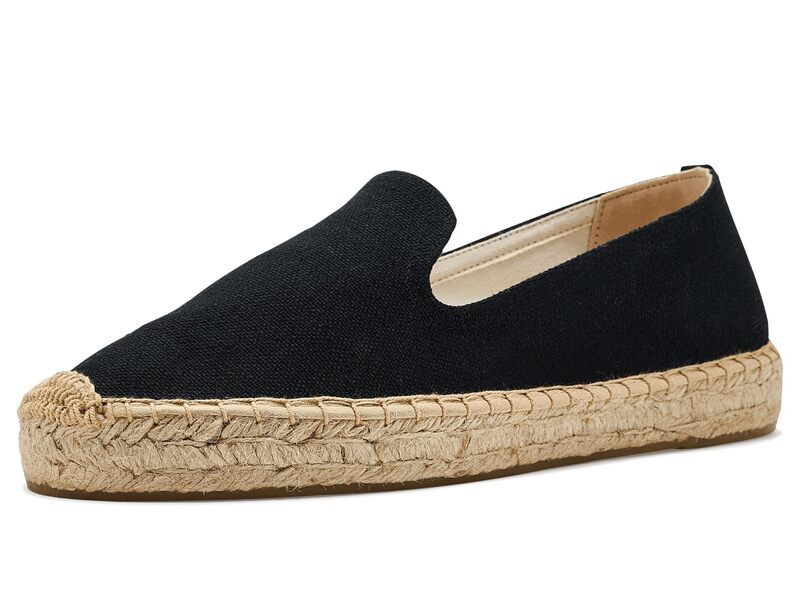 ソルドス レディース シューズ スリッポン・ローファー プラットフォーム Soludosmoking Platform Espadrille Noche Black ブラック