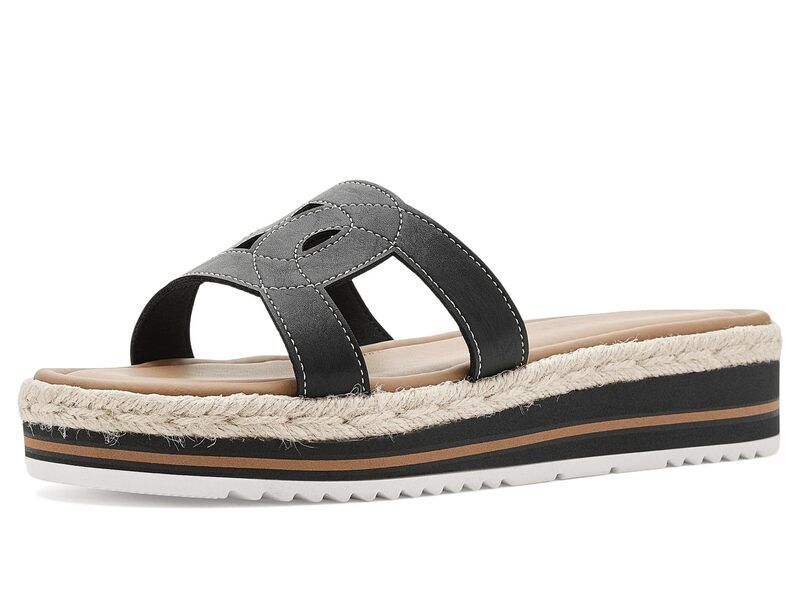 ジュルネ コレクション レディース シューズ サンダル Journee Collection RosalindaWo Black ブラック