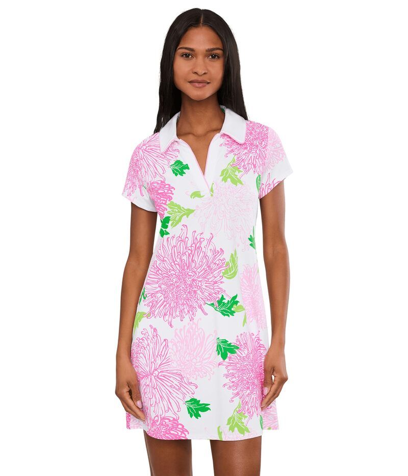 リリーピュリッツァー レディース トップス ワンピース Lilly Pulitzer Cayo Costa Dress Upf 50 Resort White Li ホワイト