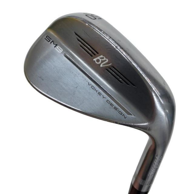 【中古】 タイトリスト VOKEY SPIN MILLED SM9 ツアークロム 50°/12°F ウェッジ WG リシャフト (フレックスその他) メンズ 男性用 右利き 右用 Cランク ゴルフクラブ