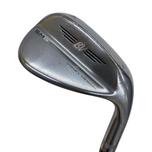 【中古】 タイトリスト VOKEY SPIN MILLED SM9 ツアークロム 54°/14°F ウェッジ WG リシャフト (フレックスその他) メンズ 男性用 右利き 右用 Cランク ゴルフクラブ