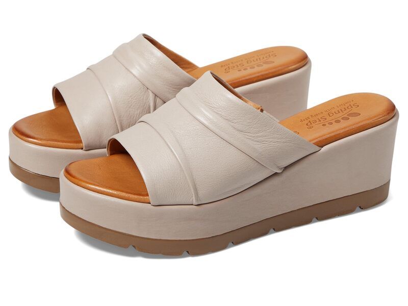スプリングステップ レディース シューズ ヒール Spring Step Allerton Lightaupe トープ