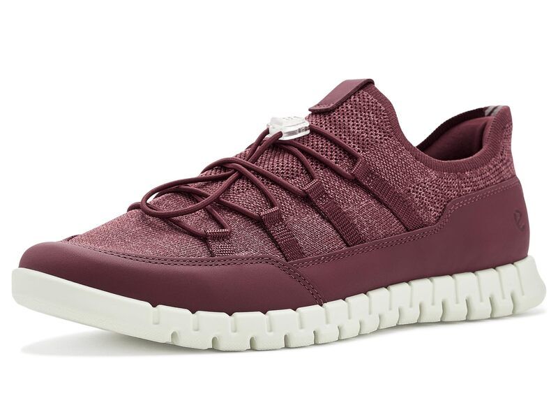 エコー レディース シューズ スニーカー Ecco Gruuv Liteasy Slip Toggle Dark RubyNoctu ルビー