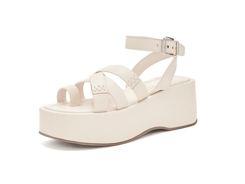 フリーピープル レディース シューズ ヒール サンダル Free People Hazel Flatform Sandals Bone Leather 22,176円