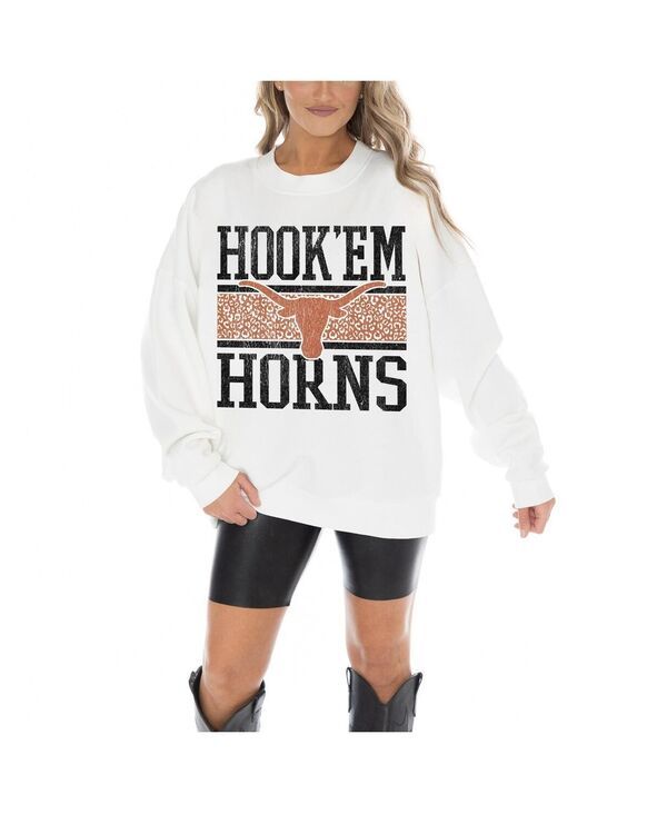 ゲームデイ・クチュール レディース アウター パーカー・スウェット シャツ Gameday Couture Womens Whitexas Longhorns Fair Catch Pullover 13,831円