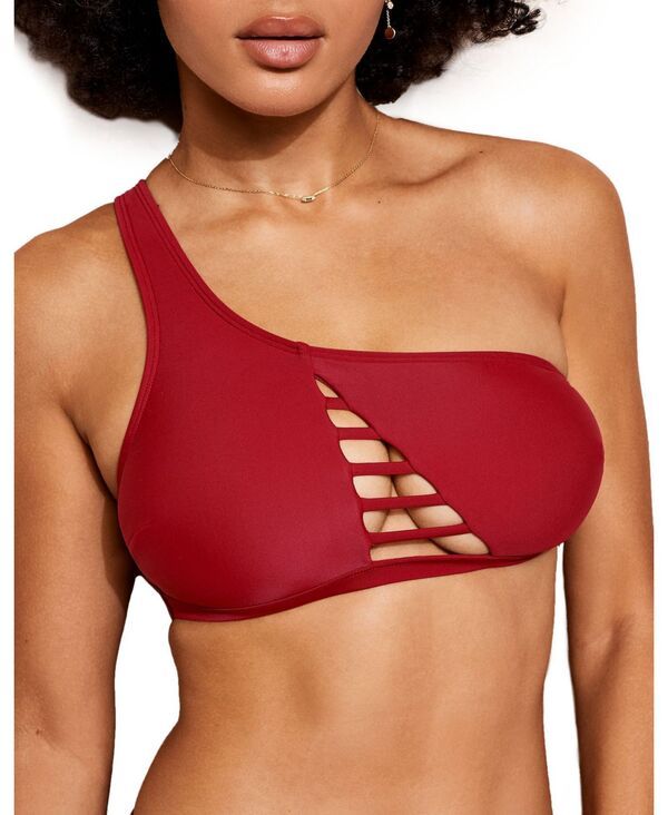 アドアミー レディース 水着 トップのみ Adore Me Womens Elle Swimwear Bra Dark red レッド 6,826円