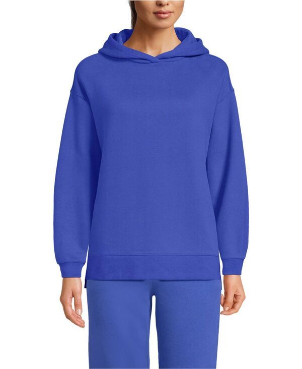 ランズエンド レディース アウター パーカー・スウェット シャツ Lands End Womens Long Sleeve Seriousweats Hooded Tunic Sweatshirt B 15,155円