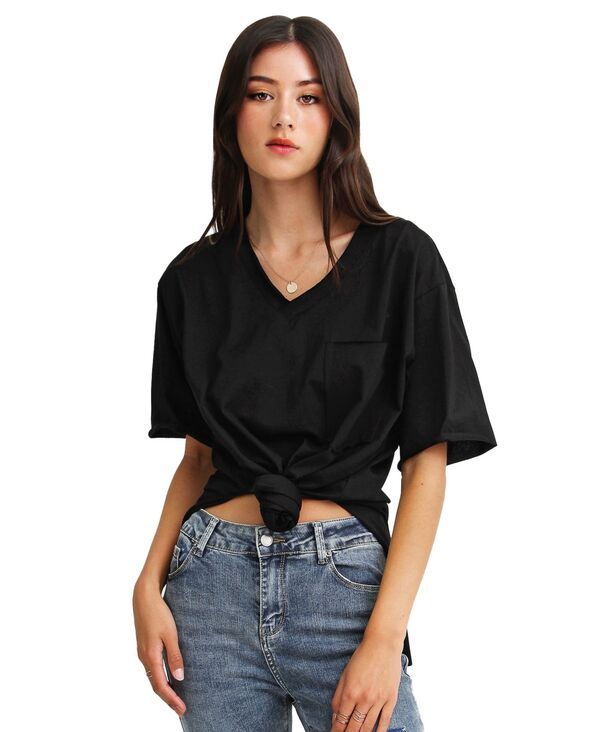ベルアンドブルーム レディース トップス シャツ Belle Bloom Womens Brave Soul Oversized T Shirt Black ブラック 12,236円