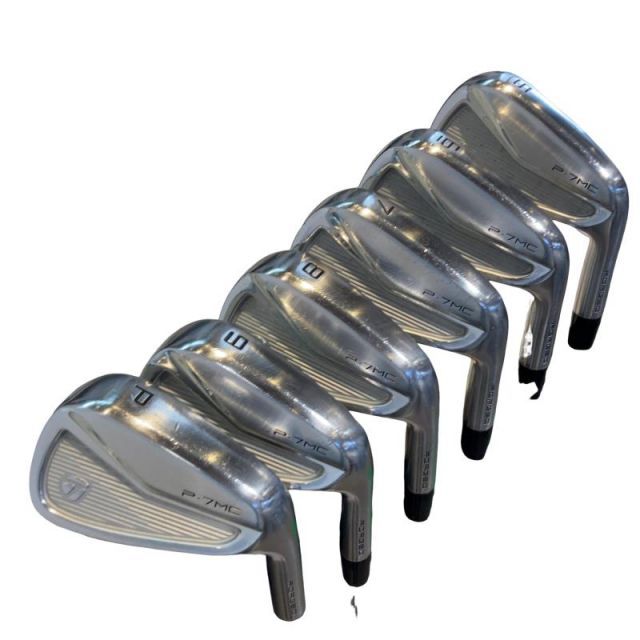 【中古】 テーラーメイド Taylor Made P・7MC 6S アイアンセット IR NS PRO MODUS3 TOUR105 (フレックスS) メンズ 男性用 右利き 右用 Cランク ゴルフクラブ